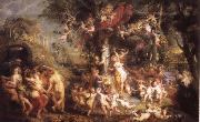 Peter Paul Rubens Feast of Venus china oil painting artist
